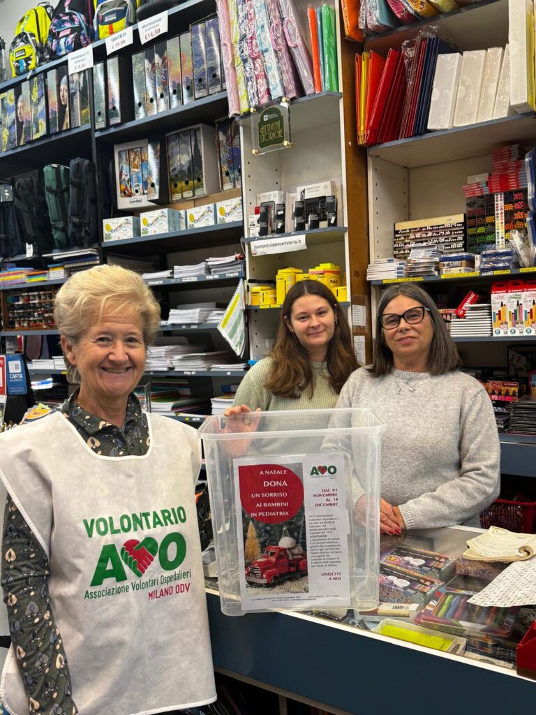 RACCOLTA DONI DI NATALE ALLA CARTOLERIA OLDANI